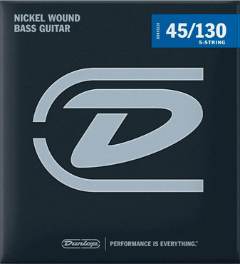 Dunlop DBN45130 Wound Medium 5 String (45-130) 0