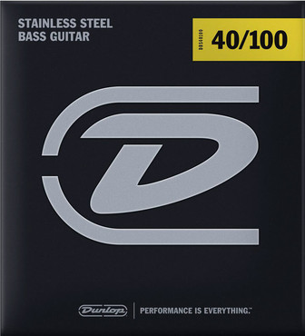 Dunlop DBS40100 Stainless Steel Light (40-100) 0