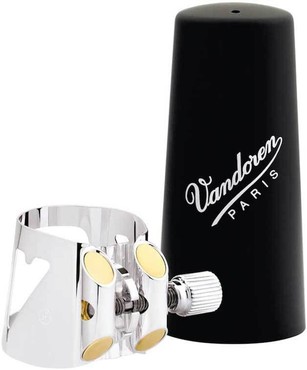 Vandoren LC04P Optimum Ligature and Cap for Bass Clarinet 0