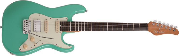 Schecter Nick Johnston Traditional H/S/S Atomic Green 0
