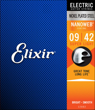 Elixir Nanoweb 12002 Super Light (9-42) 0