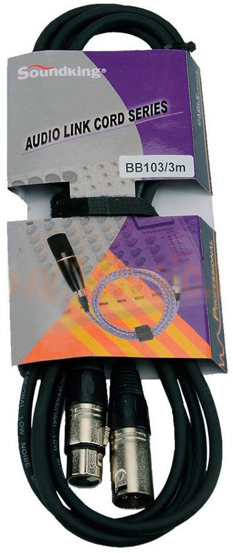 Soundking BB103-3M микрофонный кабель, 3 м купить в Москве в интернет ...