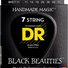 DR Black Beauties BKE7-11 Extra Heavy 7-String (11-60) 2