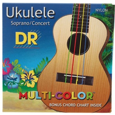 DR Multi-Color UMCSC Soprano/Concert Nylon 0