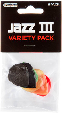 Dunlop PVP103 Jazz III Pick Variety Pack 0
