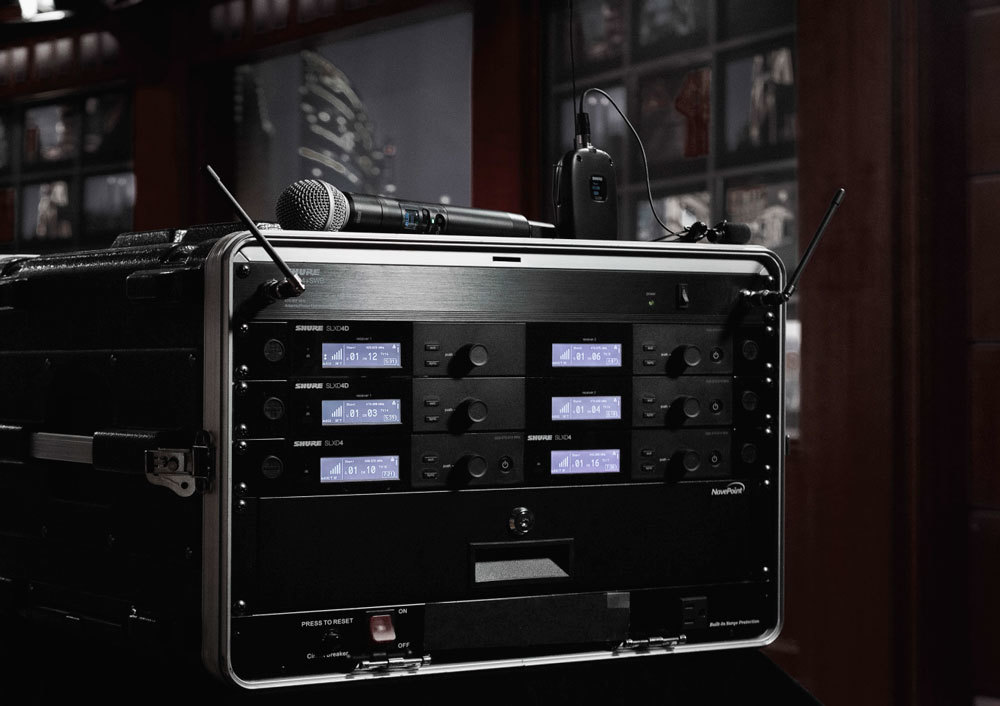 Shure SLX-D новые радиосистемы