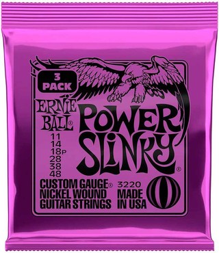 Ernie Ball 3220 Nickel Wound Power Slinky (11-48) 0