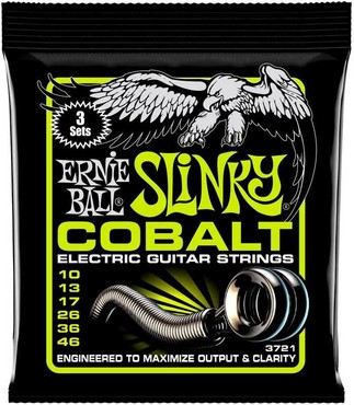 Ernie Ball 3721 Cobalt Regular Slinky (10-46) 0
