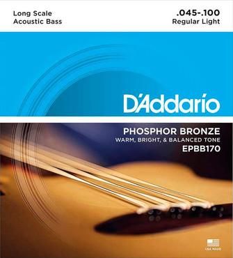 D'Addario EPBB170 Phosphor Bronze Long Scale (45-100) 0
