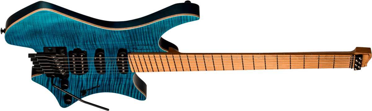 ギター strandberg Boden Standard 6 Tremolo Strandberg Boden Standard 6 Tremolo Maple Flame Blue электрогитара