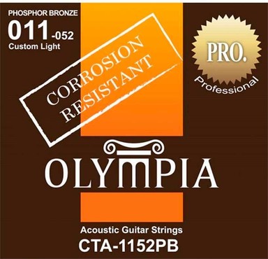 Olympia CTA1152PB Coated Phosphor Bronze (11-52) 0
