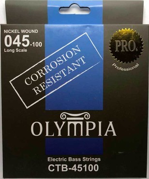 Olympia CTB45100 Coated Nickel Wound (45-100) 0