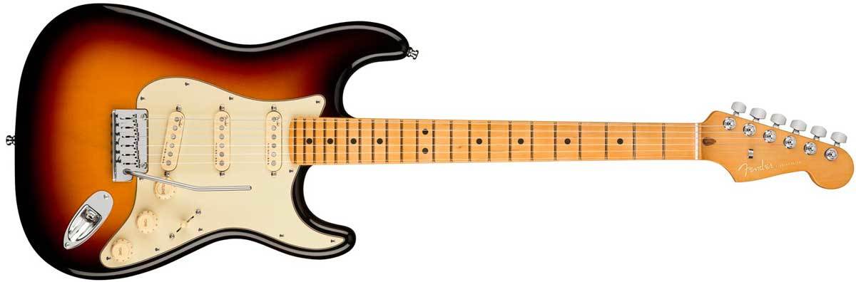 Fender American Ultra Stratocaster Maple Ultraburst электрогитара