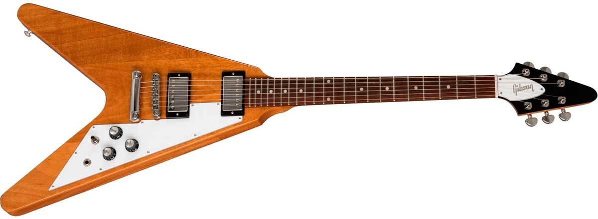 Gibson Flying V Antique Natural электрогитара купить в Москве в