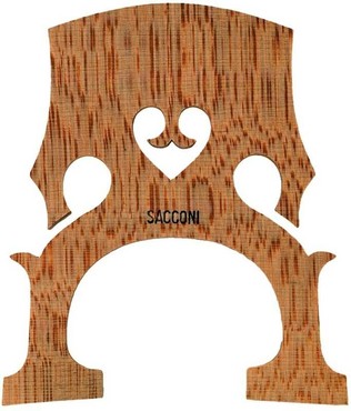 Gewa 407750 Sacconi Cello Bridge 0