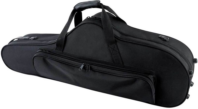 Gewa 708354 Tenor Saxophone Form-Shaped Case Black 0