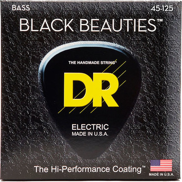 DR Bass Black Beauties BKB5-45 Medium 5-String (45-125) 0