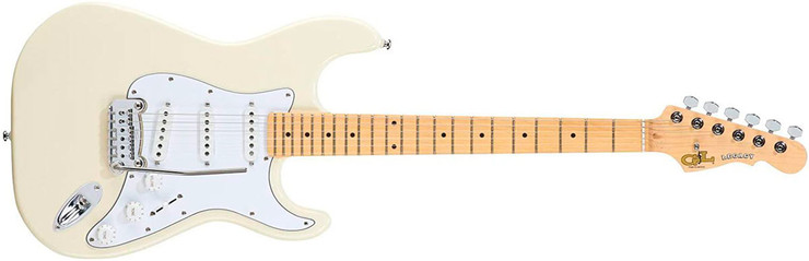 G&L Tribute Legacy Gloss White MP Poplar 0