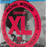 D'Addario EXL145 Nickel Wound Heavy Plain 3rd (12-54) 4