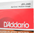 D'Addario EJ83M Gypsy Jazz Ball End Medium (11-35) 3