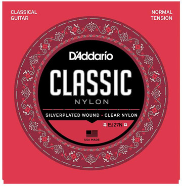 D'Addario EJ27N Classic Student Nylon Normal Tension 0