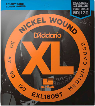 D'Addario EXL160BT Balanced Tension Medium (50-120) 0