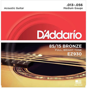 D'Addario EZ930 Bronze 85/15 Medium (13-56) 0
