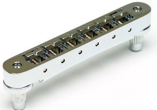 Graph Tech PM-8843-C0 ResoMax NV1 4mm Tune-O-Matic Chrome 0