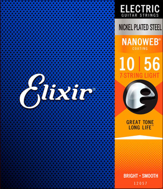 Elixir Nanoweb 12057 7-String Light (10-56) 0