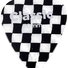 Planet Waves 1CCB4-10 Checkerboard Celluloid Medium 3