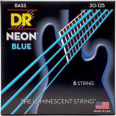 DR Bass Neon Blue NBB6-30 (30-125) 0