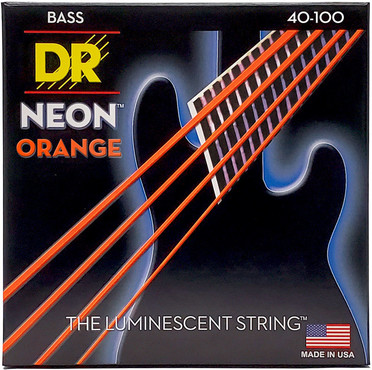 DR Bass Neon Orange NOB-40 Light (40-100) 0