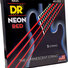 DR Bass Neon Red NRB5-40 Light 5-String (40-120) 3