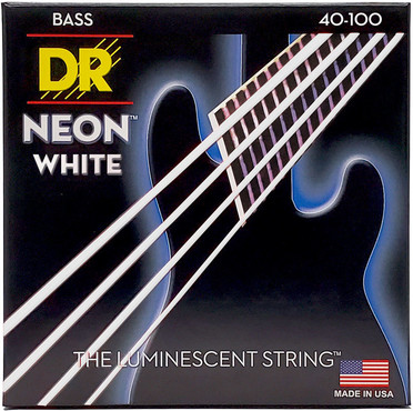 DR Bass Neon White NWB-40 Light (40-100) 0