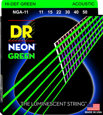DR Neon Green NGA-11 Custom Light (11-50) 0