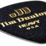 Dunlop 483P03HV Celluloid Black Pick Heavy 3