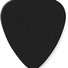 Dunlop 483P03HV Celluloid Black Pick Heavy 2