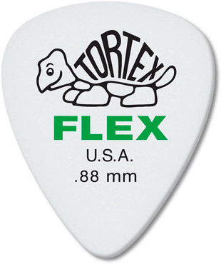 Dunlop 428R088 Tortex Flex Standard 72 Pack 0