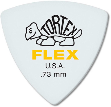 Dunlop 456R073 Tortex Flex Triangle 72 Pack 0