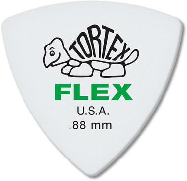 Dunlop 456R088 Tortex Flex Triangle 72 Pack 0