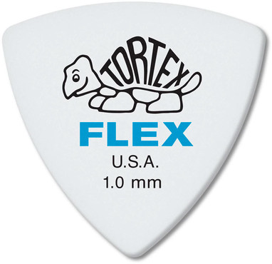 Dunlop 456R100 Tortex Flex Triangle 72 Pack 0