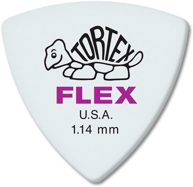 Dunlop 456R114 Tortex Flex Triangle 72 Pack 0