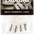 Dunlop 9003P Thumbpicks White Large 4 Pack 3