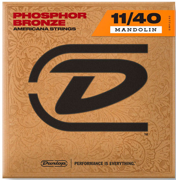 Dunlop DMP1140 Phosphor Bronze Mandolin 0