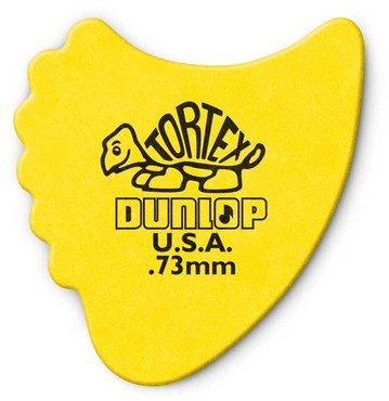 Dunlop 414R073 Tortex Fin 72 Pack 1