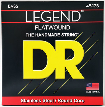 DR Bass Legend Flatwound FL5-45 Medium 5-String (45-125) 0
