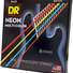 DR Bass Neon Multicolor NMCB5-45 Medium 5-String (45-125) 2