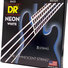 DR Bass Neon White NWB5-45 Medium 5-String (45-125) 3