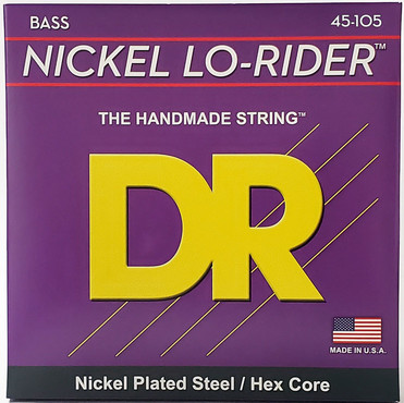 DR Bass Nickel Lo-Riders NMH-45 Medium (45-105) 0