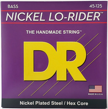 DR Bass Nickel Lo-Riders NMH5-45 Medium 5-String (45-125) 0